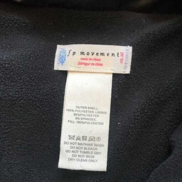 Free People Black Puffer Jacket - Picture 6 of 6